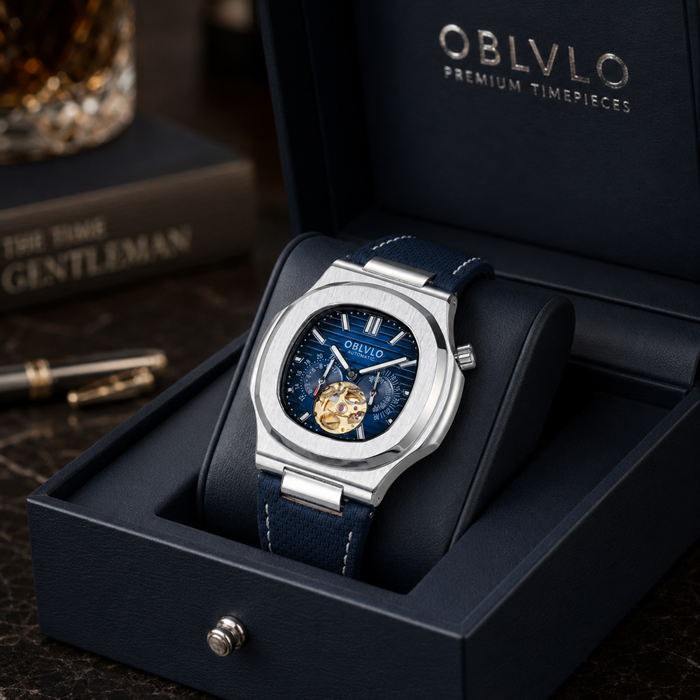 Đồng hồ nam Oblvlo RGA20S7-YLYL