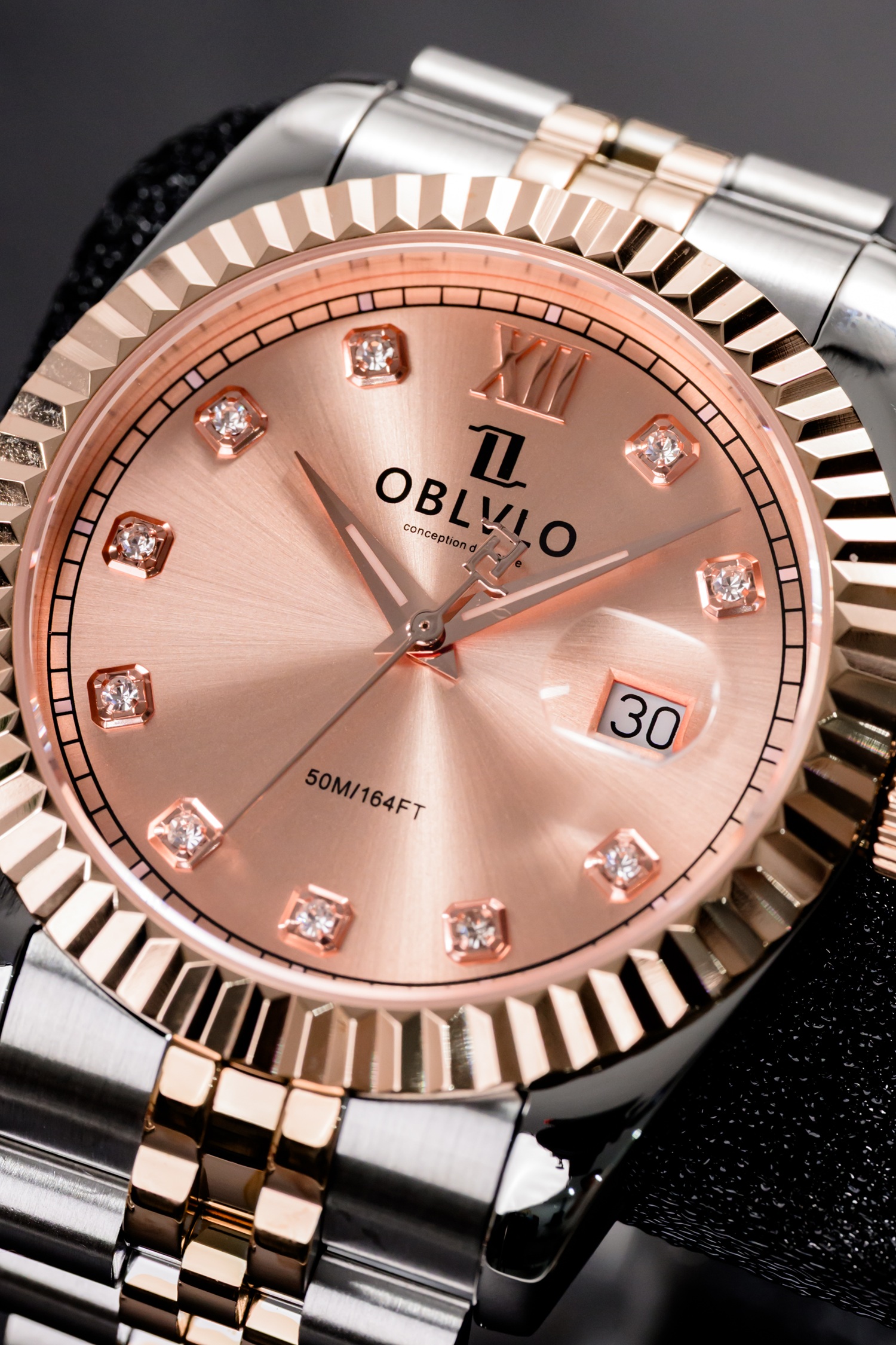 ĐỒNG HỒ CẶP ĐÔI OBLVLO AX-RX-V SWISS QUARTZ CHÍNH HÃNG SANG TRỌNG VÀ QUYỀN LỰC