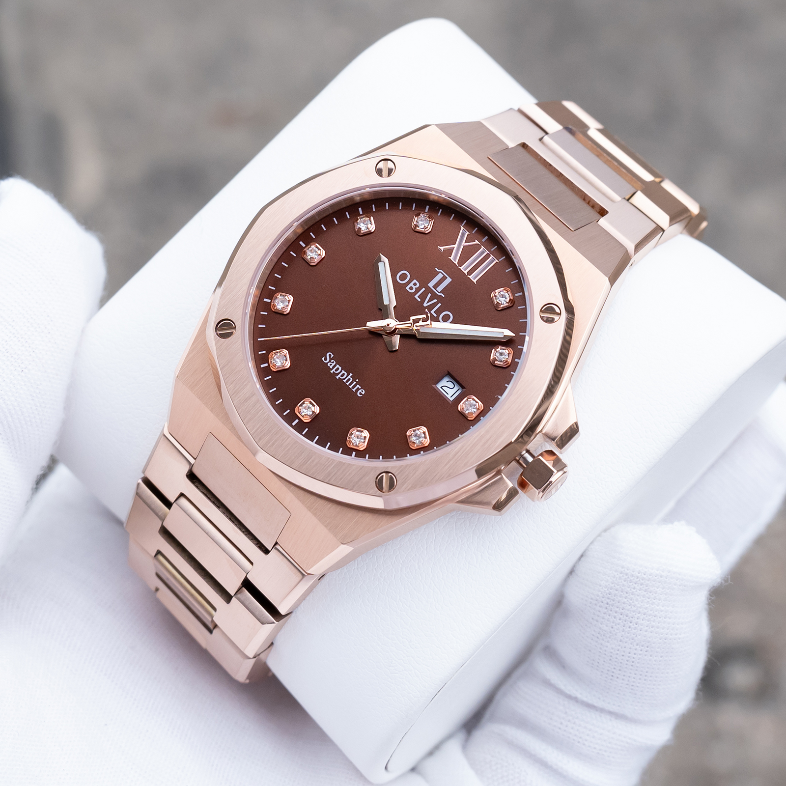 ĐỒNG HỒ CẶP ĐÔI OBLVLO AW-S SWISS QUARTZ CHÍNH HÃNG SANG TRỌNG, ĐẲNG CẤP