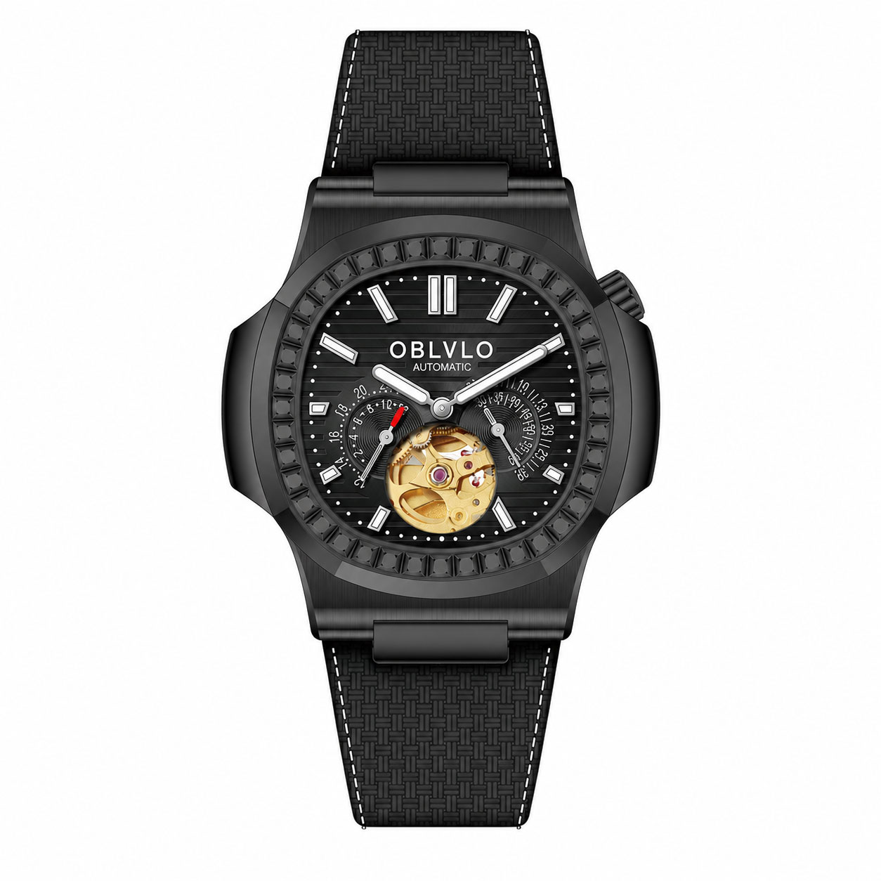 Đồng hồ nam Oblvlo RGA20S7-D-BBBL