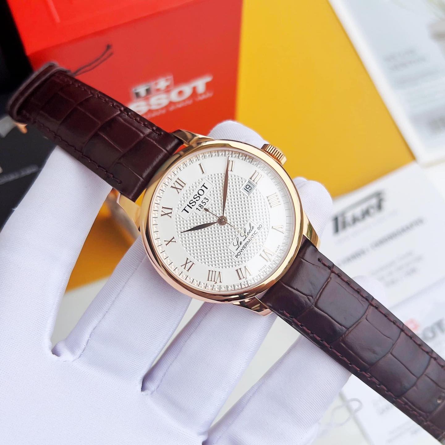 Tissot Le Locle Powermatic 80 T0064073603300 Erkek Kol Saati T006.407 Tissot Le Locle Powermatic 80 T0064073603300 Erkek Kol Saati T006.407