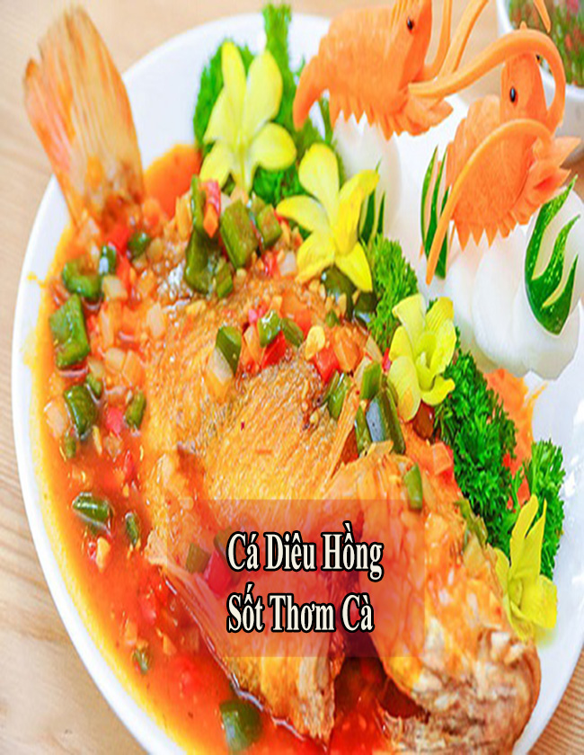 Cách làm món Cá Diêu Hồng Sốt Thơm Cà