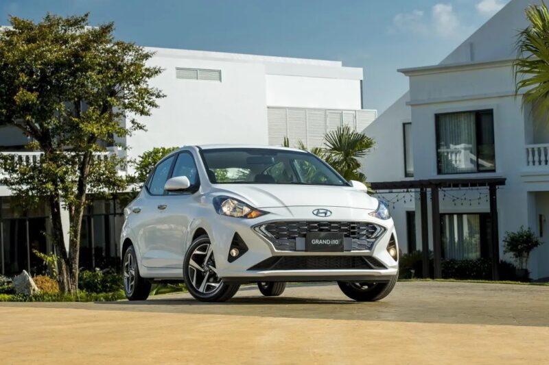 Vẻ đẹp của Hyundai Grand I10 bản Sedan 2023