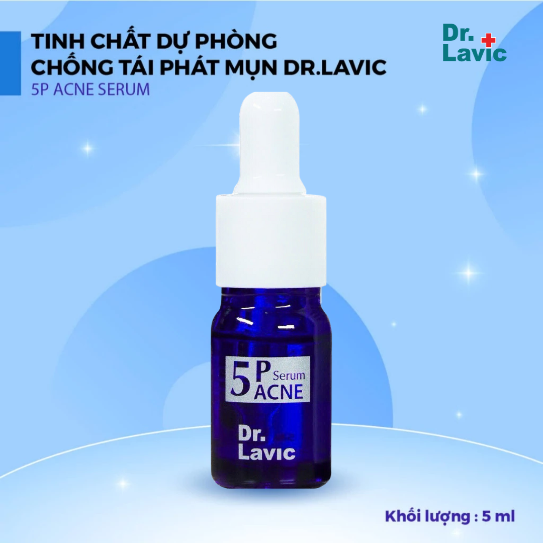 Serum Giảm Mụn Chăm Sóc Da, Thông Tuyến Bã, Tái Tạo Tuyến Bã Nhờn, Đẩy Mụn Dr.Lavic 5P Ance Serum DR907