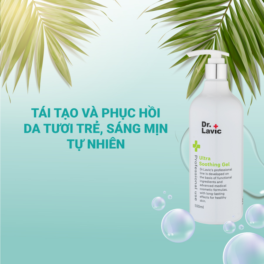Gel phục hồi và làm dịu da tức thì Dr.Lavic Ultra Soothing Gel 500ml DR 801