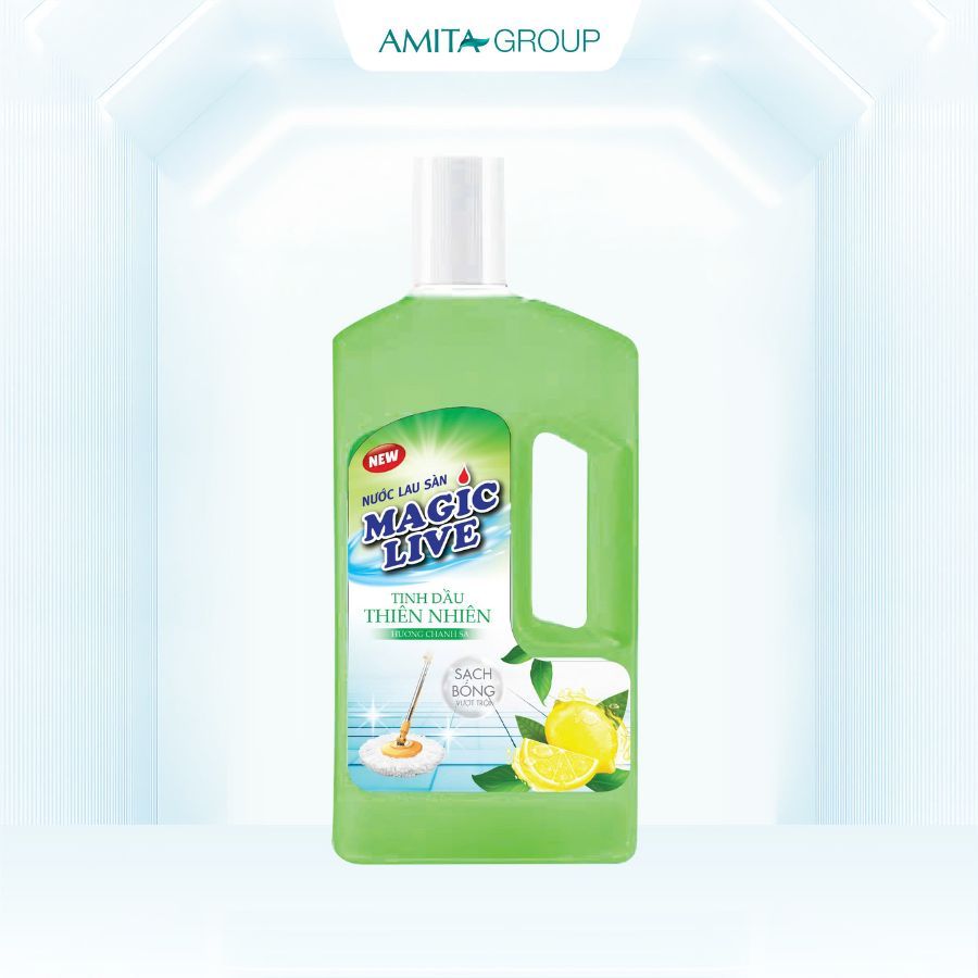 Nước lau sàn hương chanh sả Magic Live Khử Mùi Lưu Hương Đuổi Muỗi Đuổi Côn Trùng