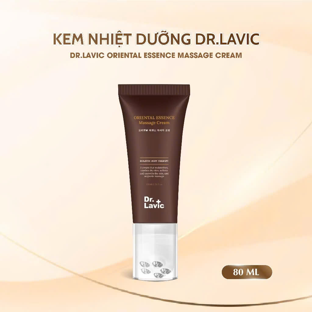 Kem nhiệt dưỡng giảm tắc nghẽn lưu thông giảm đau nhức tê bì Dr.Lavic 80ml DR979