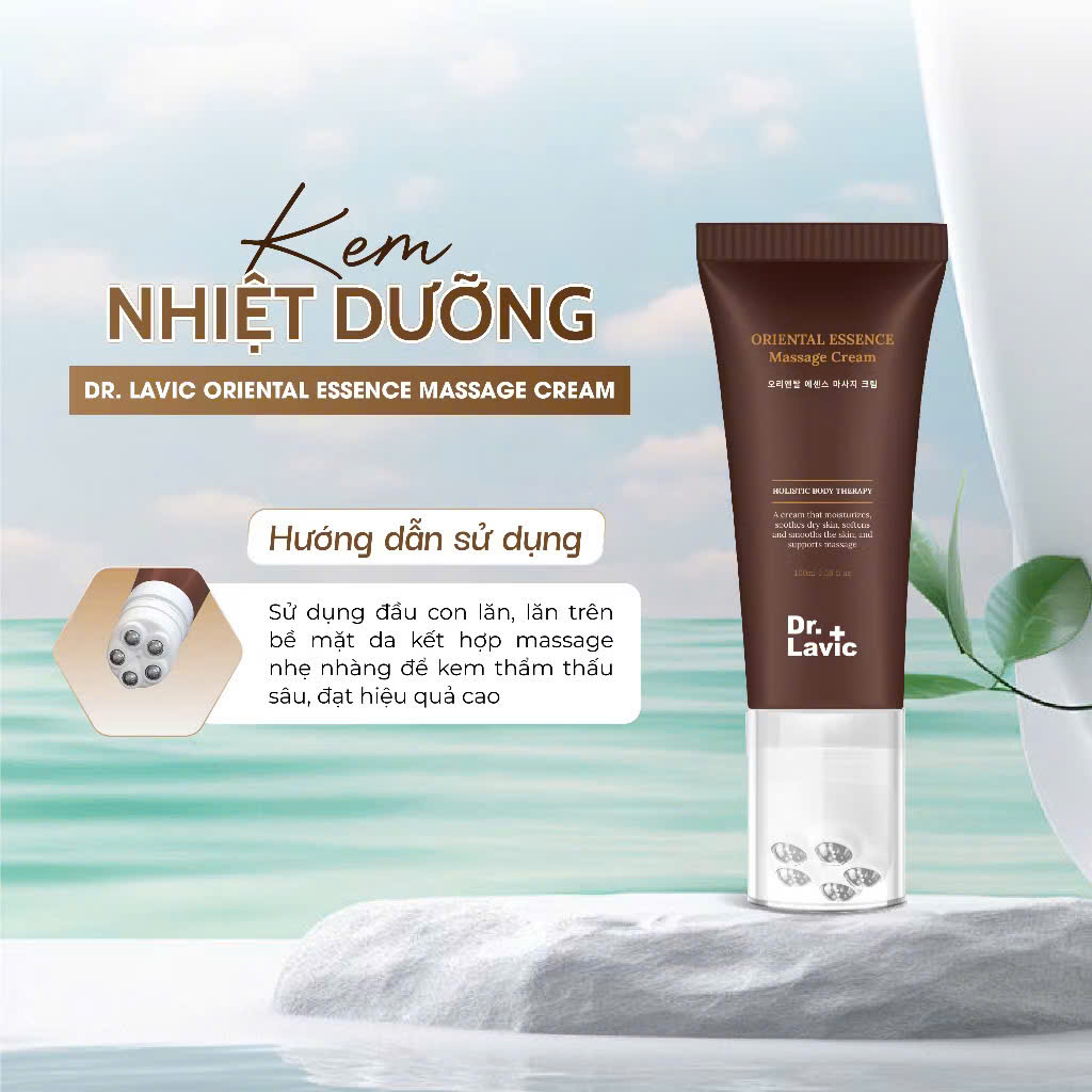 Kem nhiệt dưỡng giảm tắc nghẽn lưu thông giảm đau nhức tê bì Dr.Lavic 80ml DR979