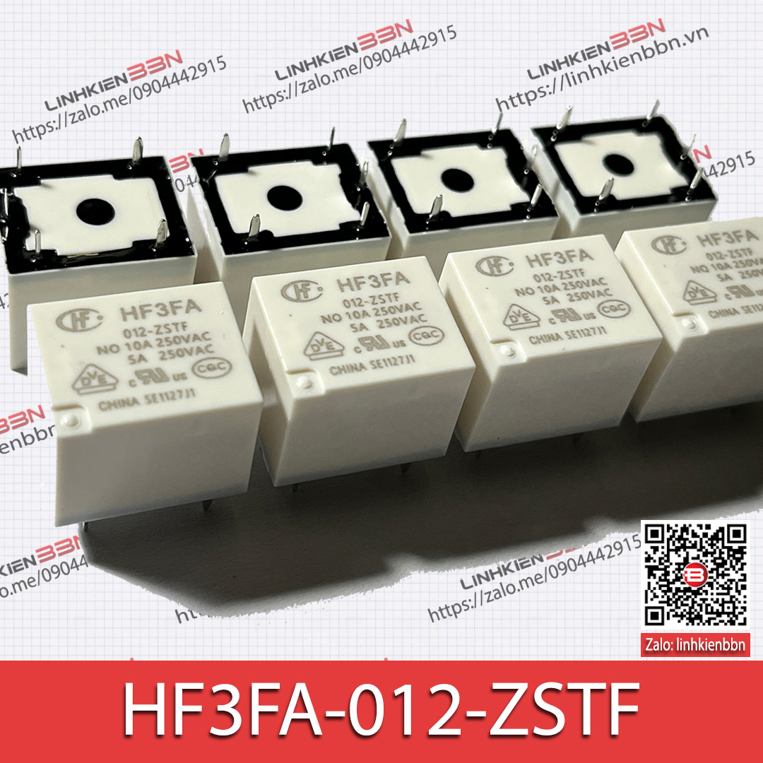 Module Relay Hf3fa Relay HF3FA-012-ZSTF (12V 10A 5p)