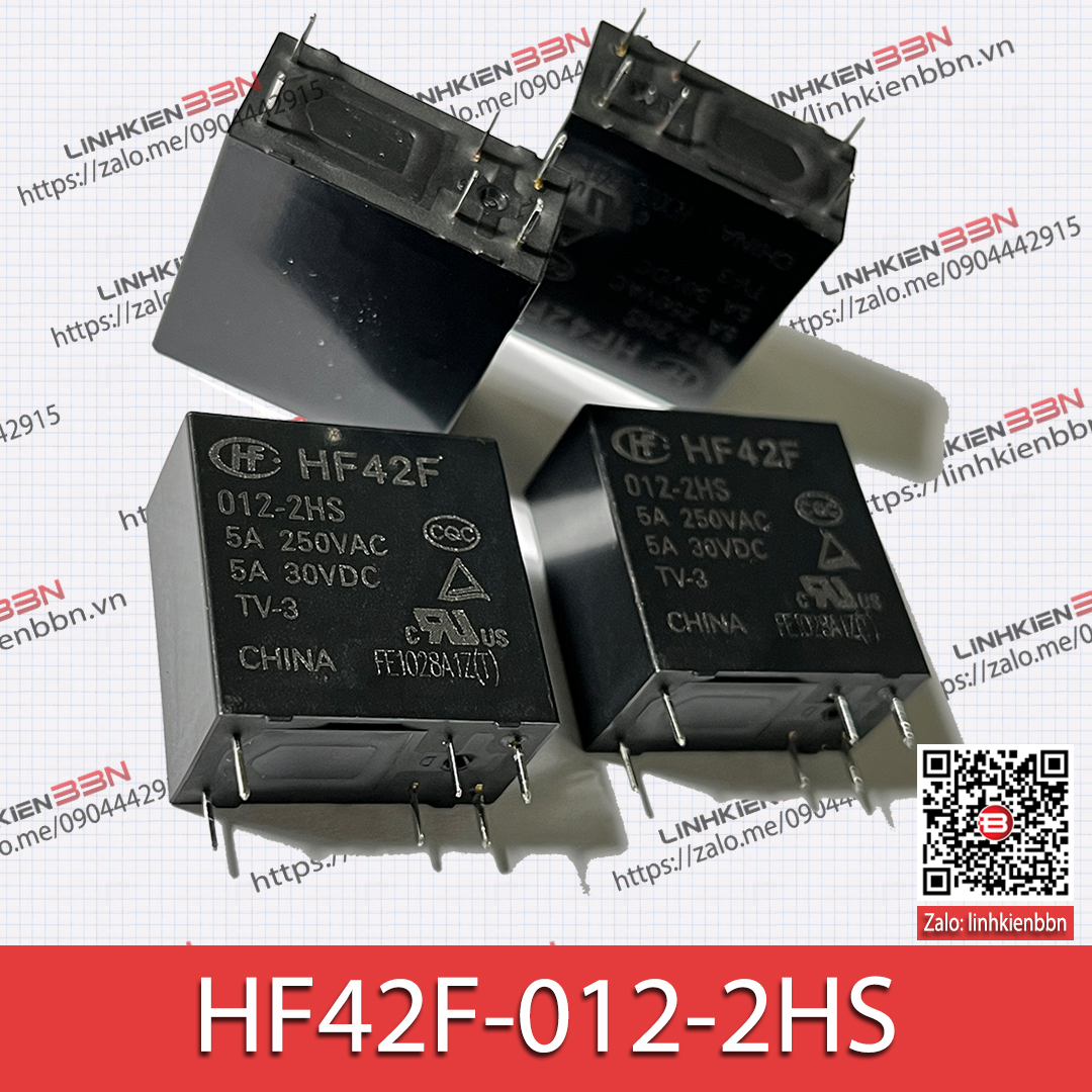 Module Relay Hf3fa Relay HF3FA-012-ZSTF (12V 10A 5p)