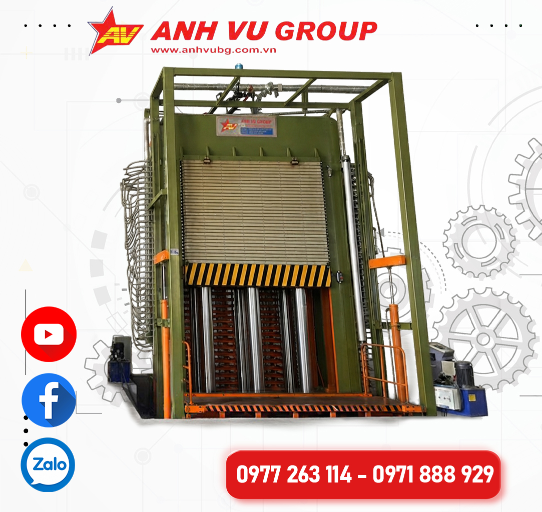 MÁY ÉP NÓNG KHUNG 30-50 KHE AV