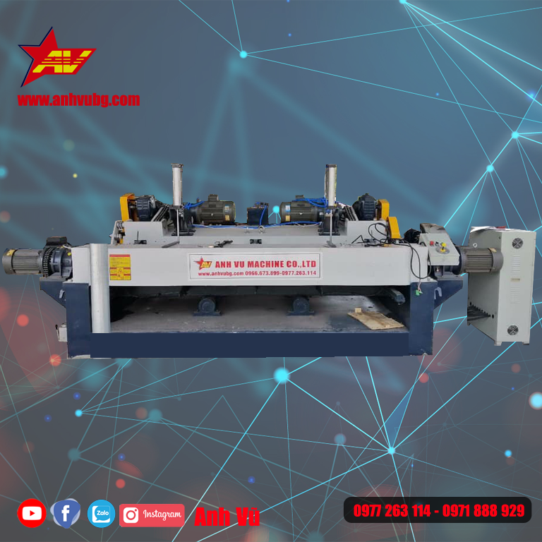 MÁY BÓC GỖ 2600MM AVMAXPRO660