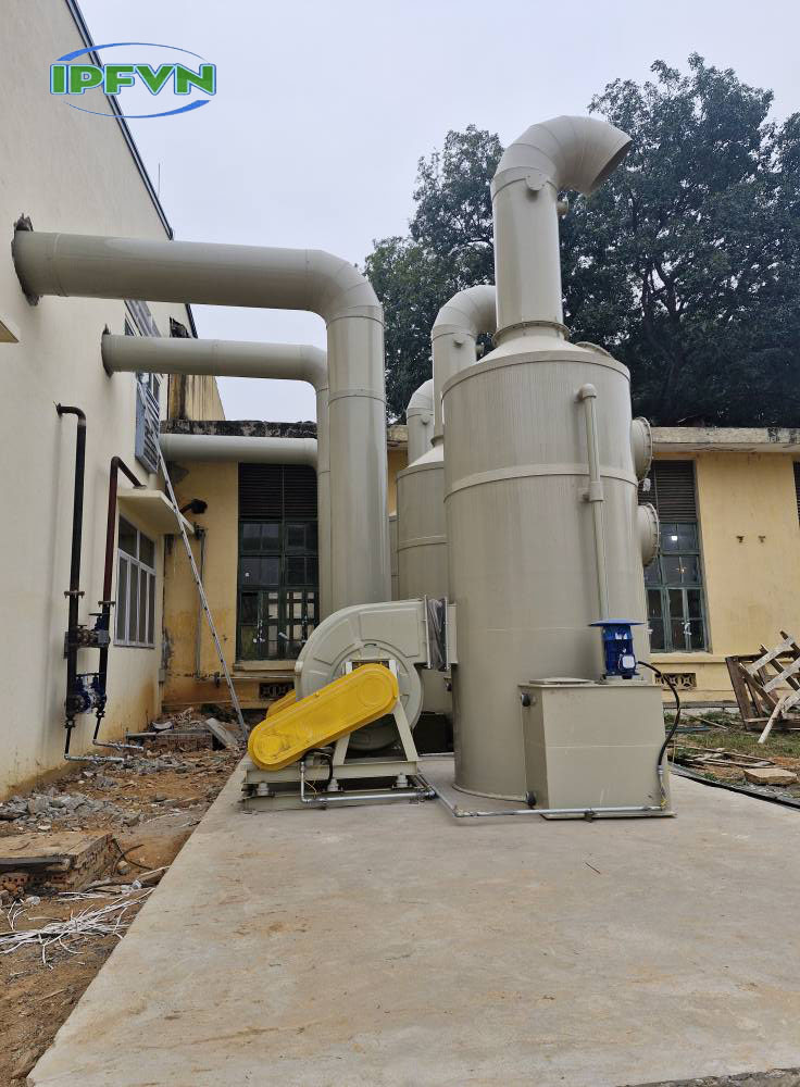 Các lỗi thường gặp khi vận hành tháp hấp thụ khí thải và cách khắc phục