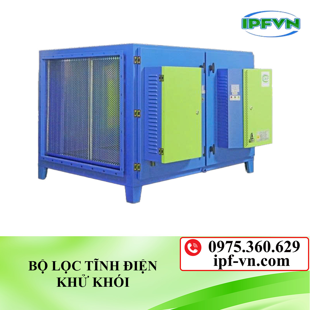 Hệ thống VOCs kết hợp ESP tĩnh điện – lọc khói, sương dầu và hơi dung môi