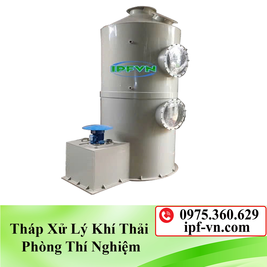 Ưu điểm nổi bật của tháp xử lý khí thải bằng nhựa PP, FRP