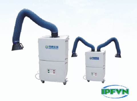 Ứng dụng của máy lọc khí hàn di động trong ngành sản xuất kim loại