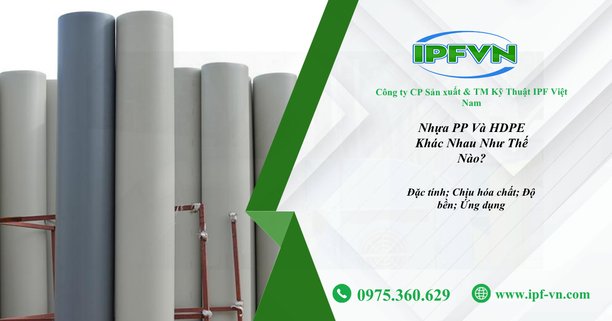Nhựa PP Và HDPE Khác Nhau Như Thế Nào?