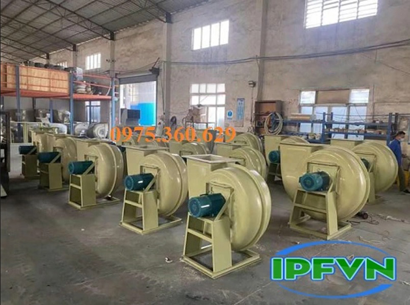 Quạt Ly Tâm Composite 3kW - Sức Mạnh Bền Vững Cho Ngành Công Nghiệp