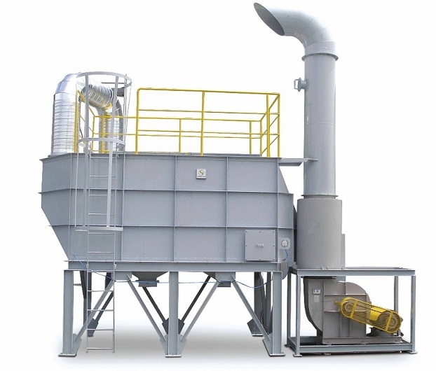 Tháp hấp phụ có xử lý được mùi sơn, dung môi không?