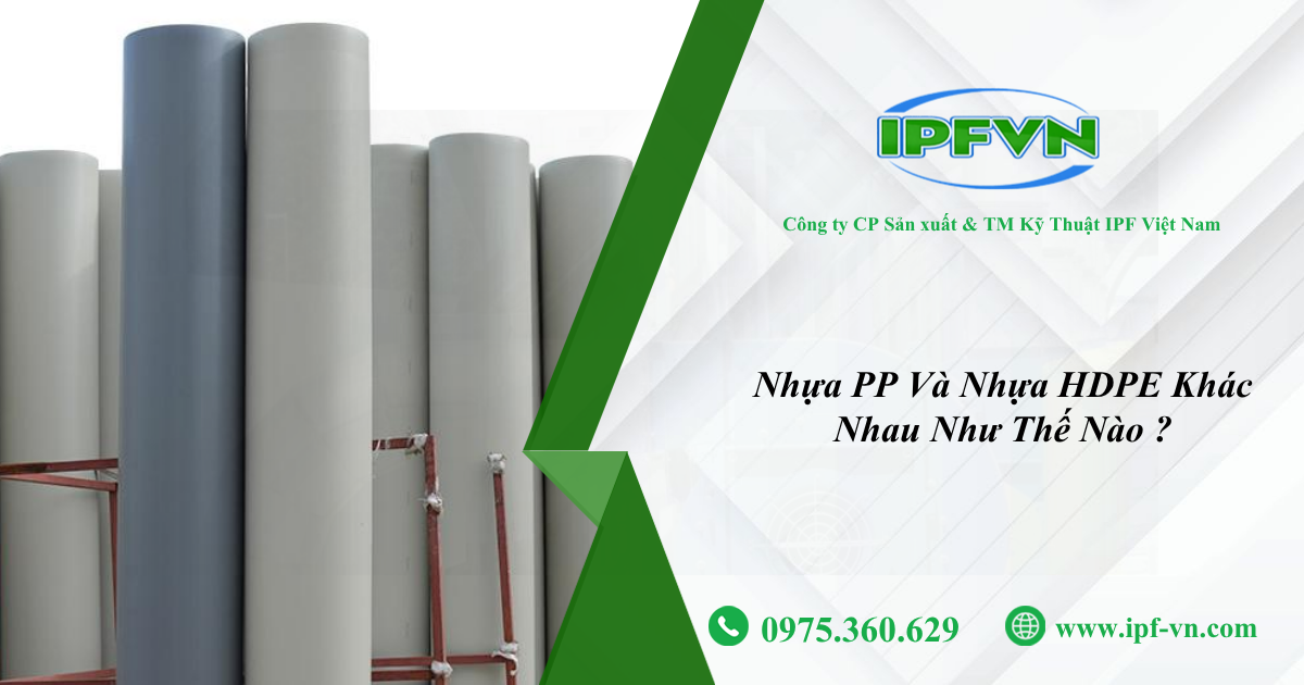 Nhựa PP Và HDPE Khác Nhau Như Thế Nào?