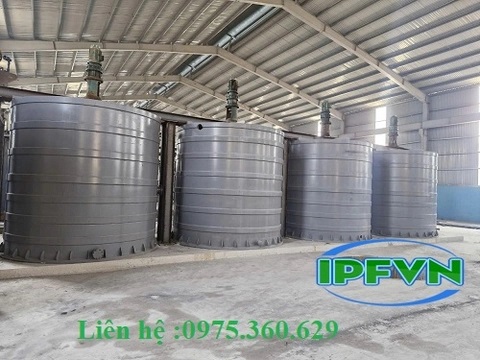 Ứng dụng của Thùng Khuấy Hóa Chất PVC trong Sản Xuất Hóa Chất Công Nghiệp