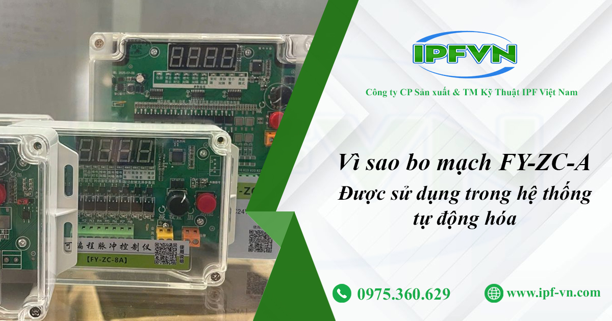 Vì sao bo mạch FY-ZC-A được sử dụng trong hệ thống tự động hóa