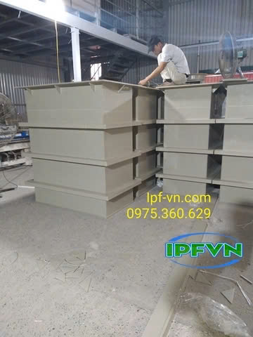 Ưu điểm nổi bật của bể nhựa PP trong môi trường hóa chất ăn mòn