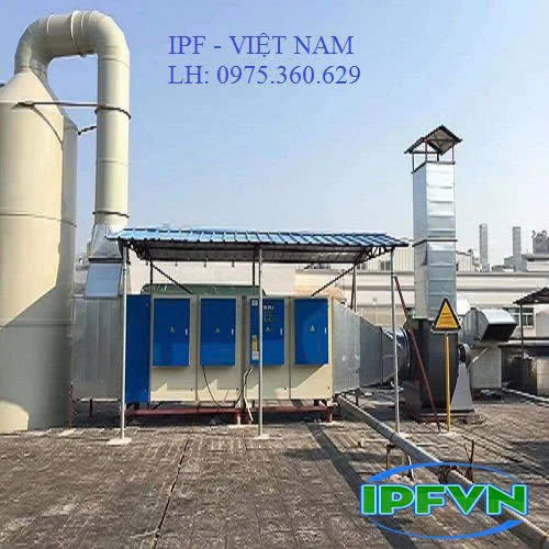 Tháp hấp phụ than hoạt tính – Giải pháp xử lý khí độc, mùi hôi hiệu quả trong công nghiệp