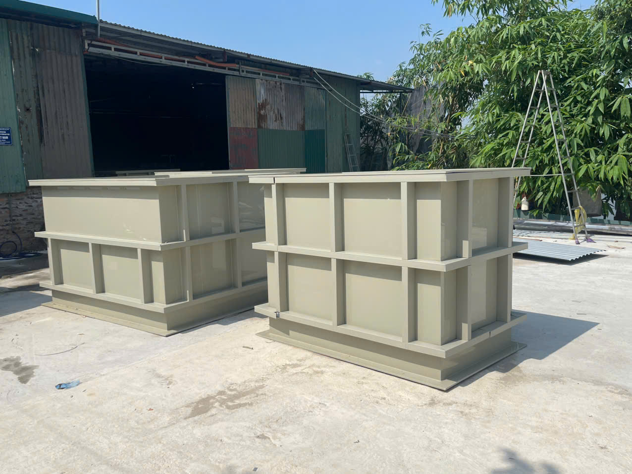 Bể nhựa trong ngành xi mạ – Chịu axit, không rỉ, dễ gia công