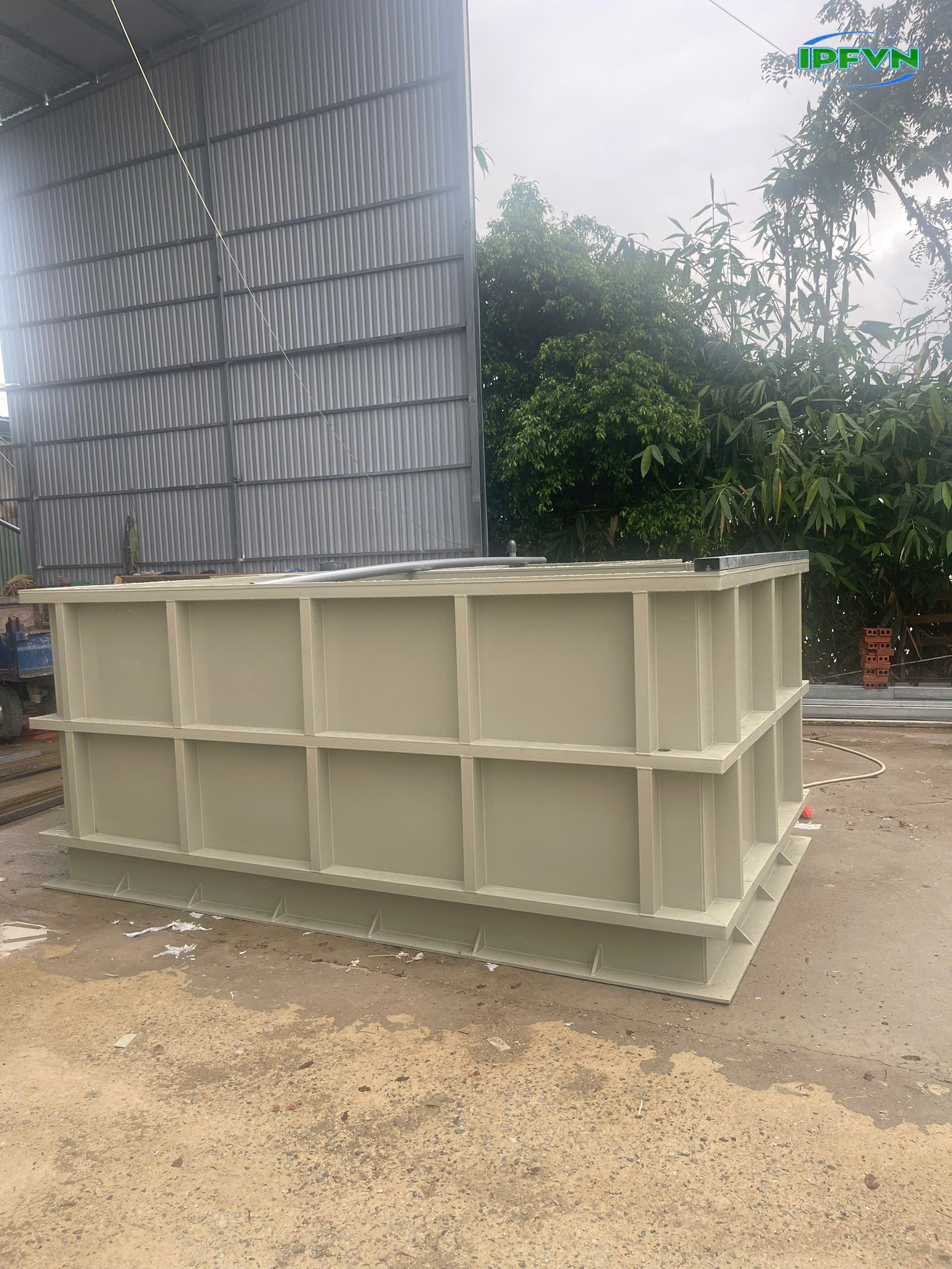 Tuổi thọ trung bình của bể nhựa PP/PVC trong môi trường công nghiệp nặng.
