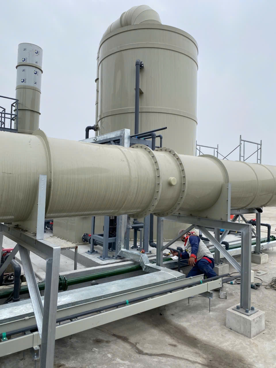 Tháp hấp thụ nhựa PP – vì sao ngày càng được ưa chuộng?
