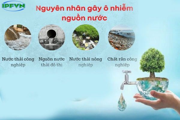 Những tác nhân chính dẫn đến ô nhiễm nước thải 