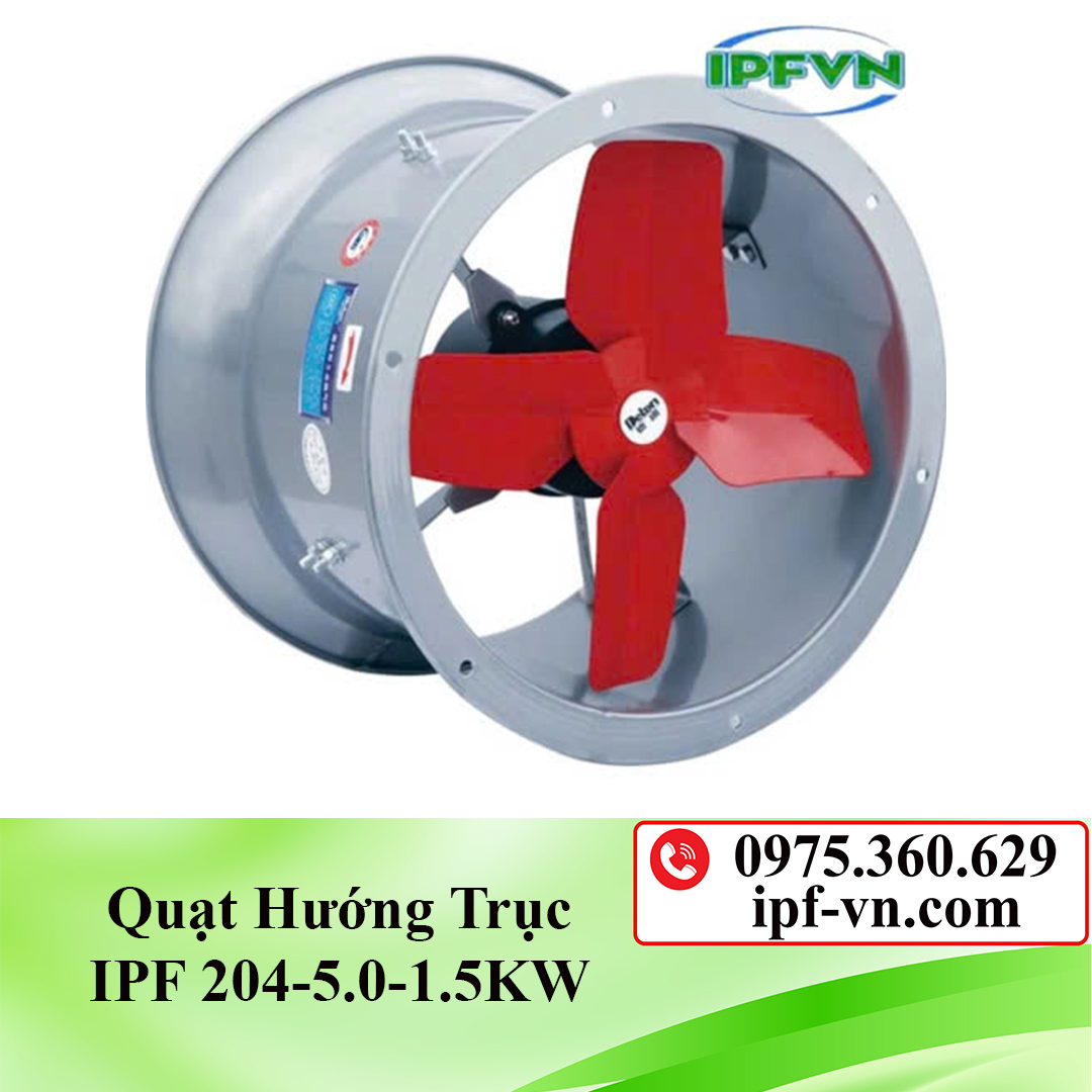 Quạt hướng trục IPF 204-5.0-1.5KW