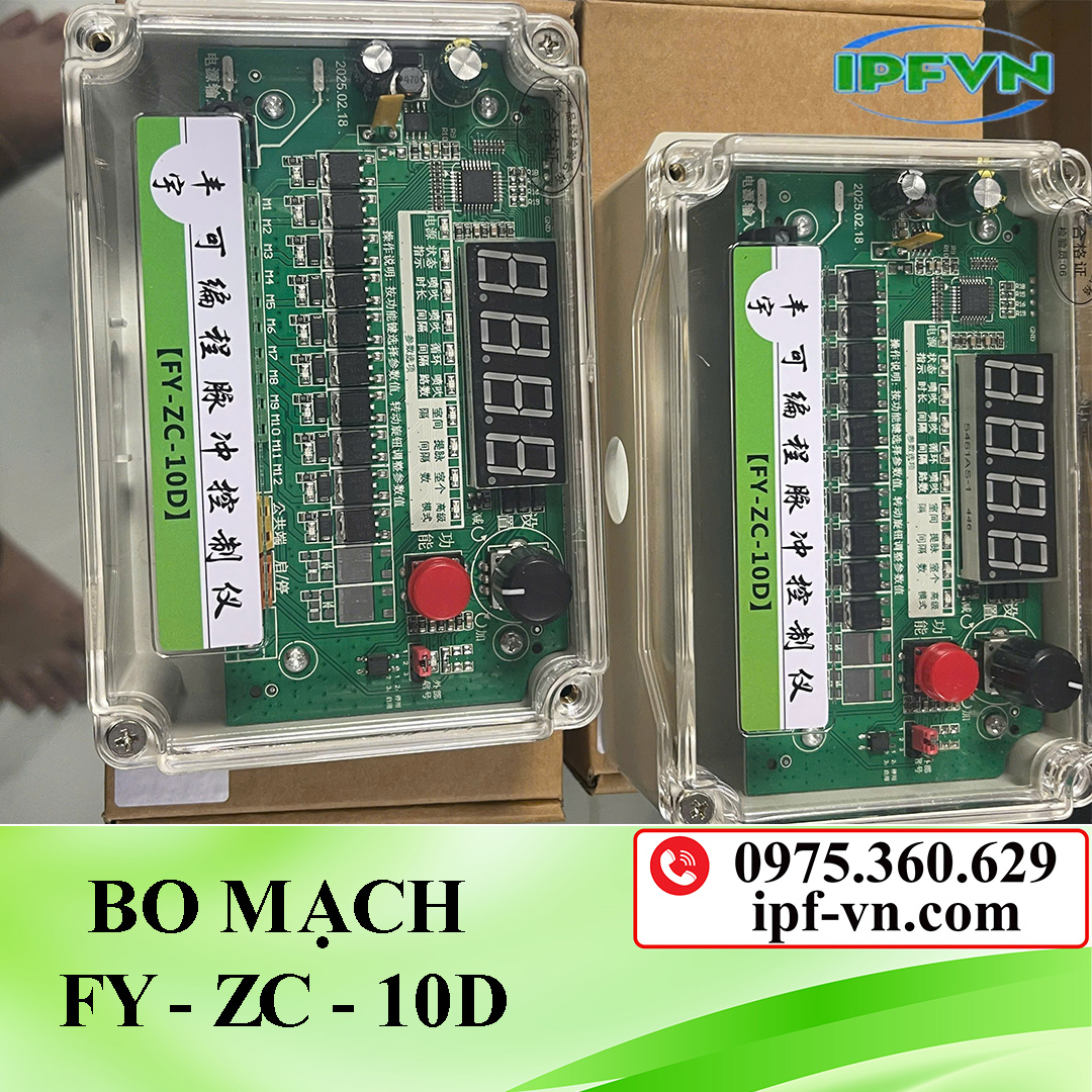 Bo mạch điều khiển van rũ bụi FY-ZC-10D