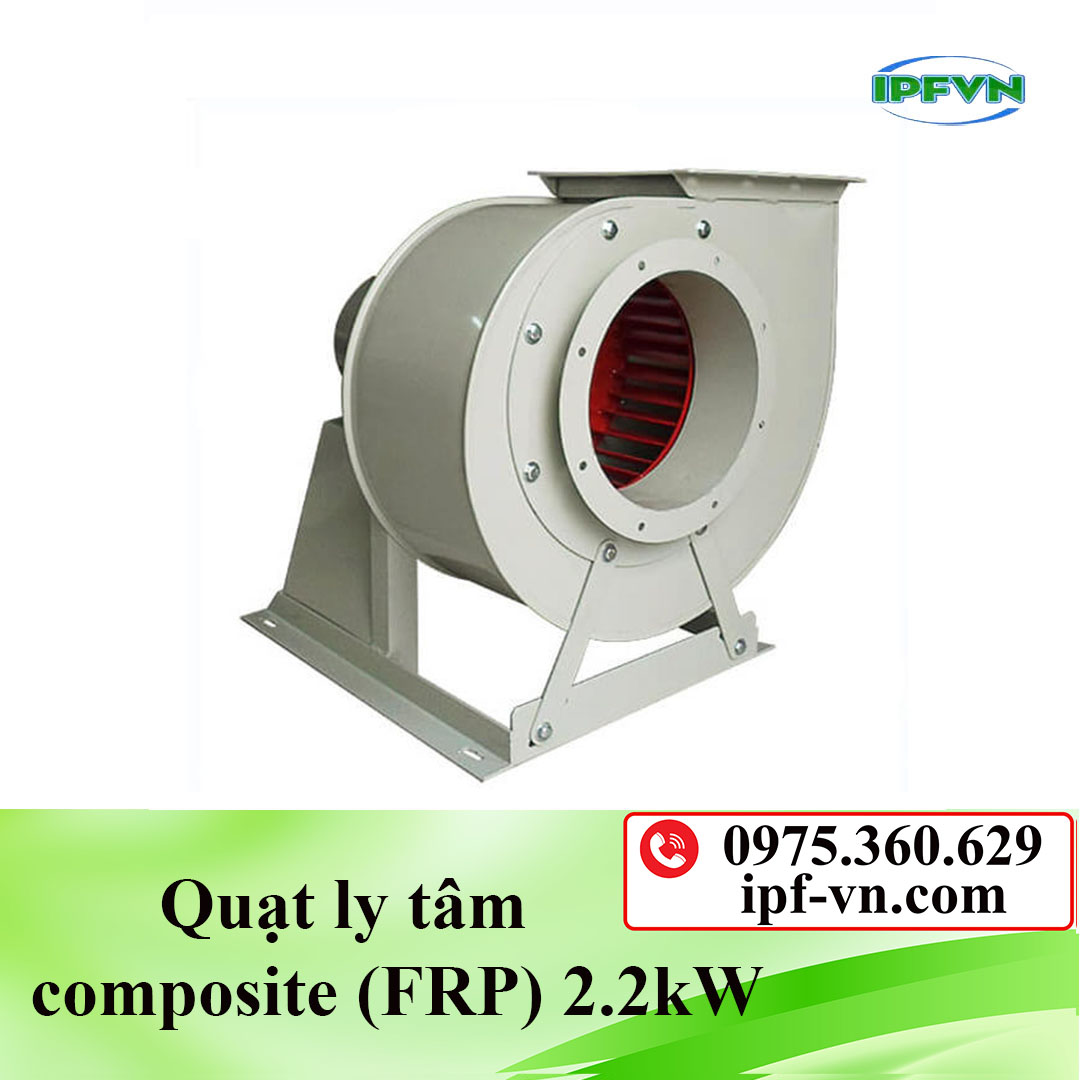 Quạt ly tâm composite (FRP) 2.2kW
