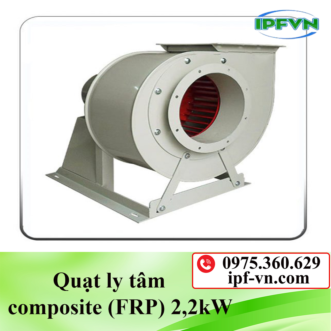 Quạt ly tâm composite (FRP) 2.2kW
