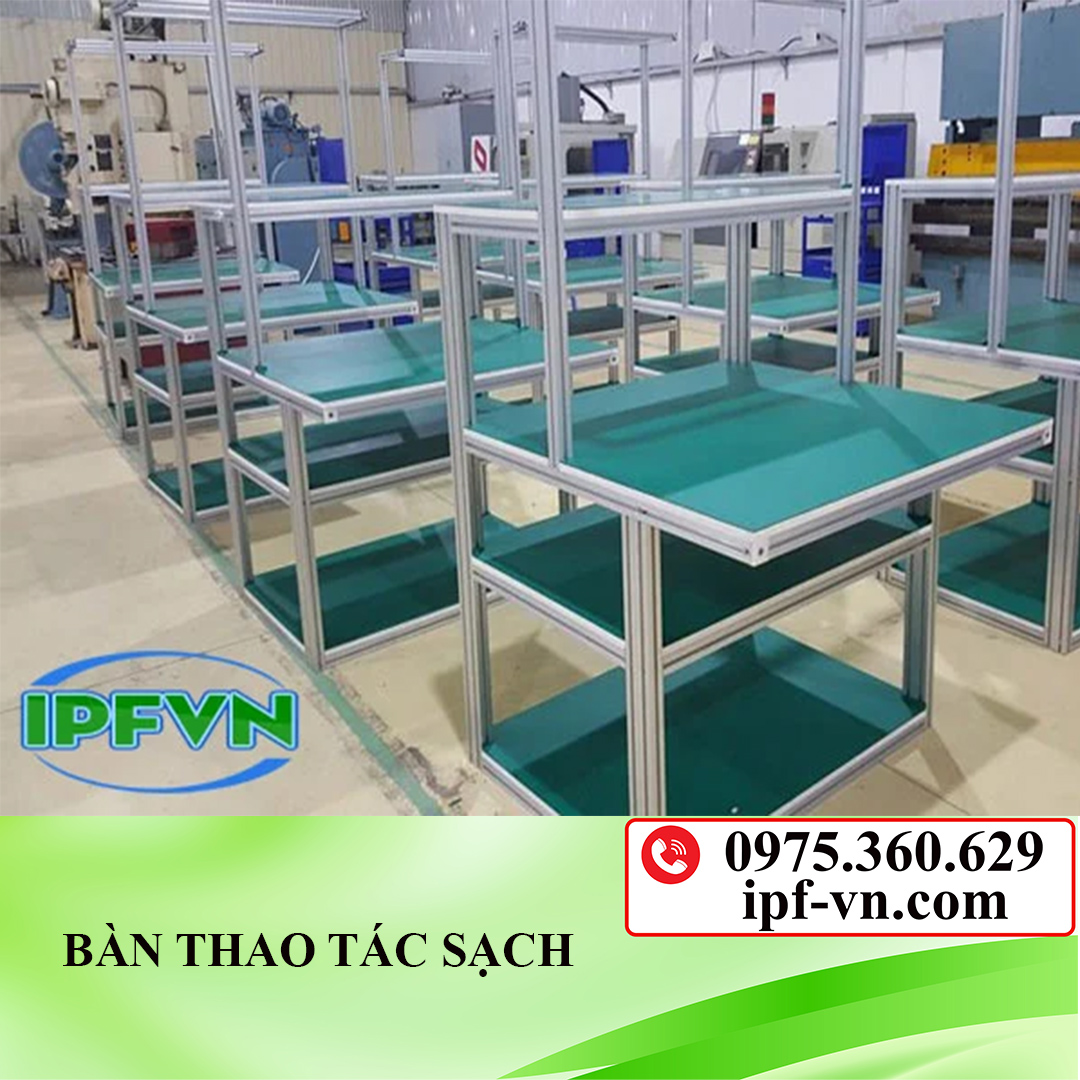 BÀN THAO TÁC SẠCH