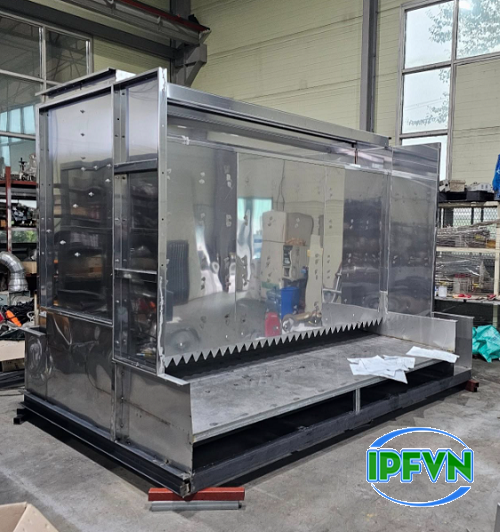 Buồng hút bụi sơn màng nước