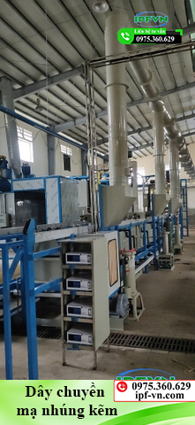 Dây truyền mạ nhúng kẽm
