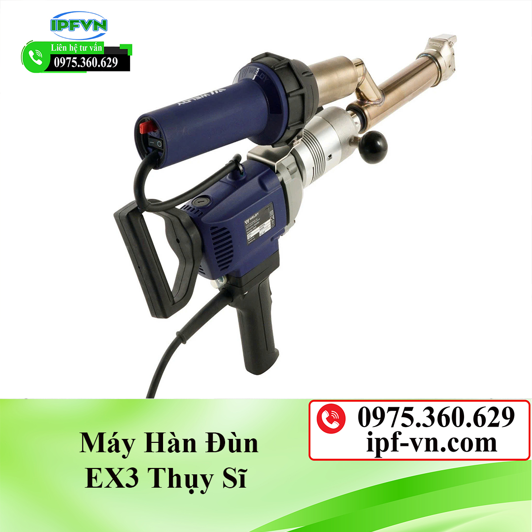 Máy hàn đùn EX3 Thụy sỹ