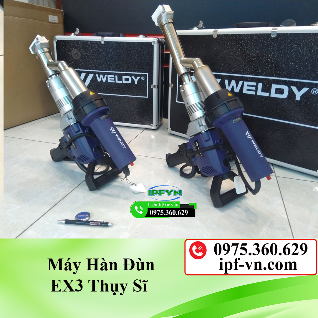 Máy hàn đùn EX3 Thụy sỹ