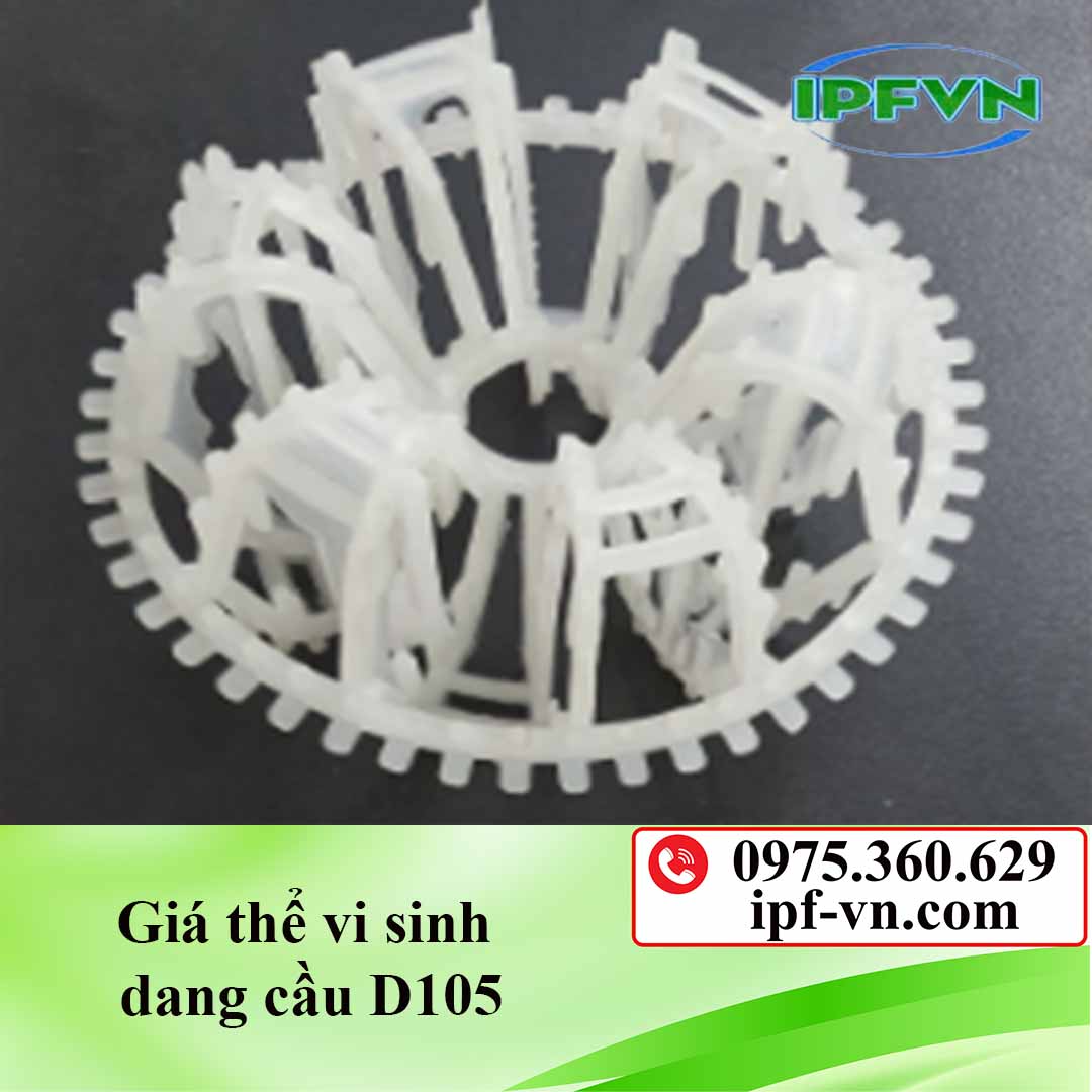 Giá thể vi sinh dang cầu D105
