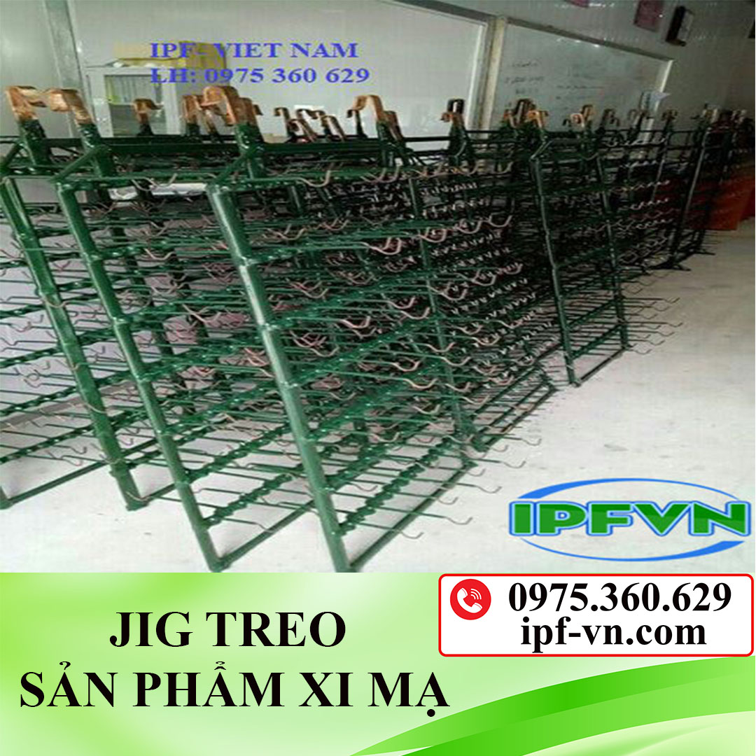 JIG TREO SẢN PHẨM XI MẠ