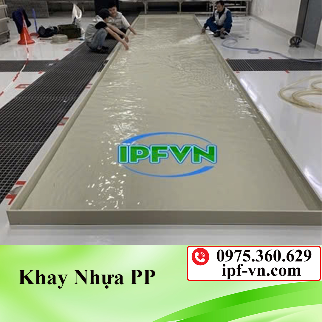 Khay Chứa hóa chất nhựa PP