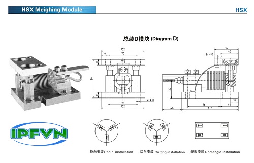 Bộ cảm biến đầu cân công nghiệp ( loadcell )