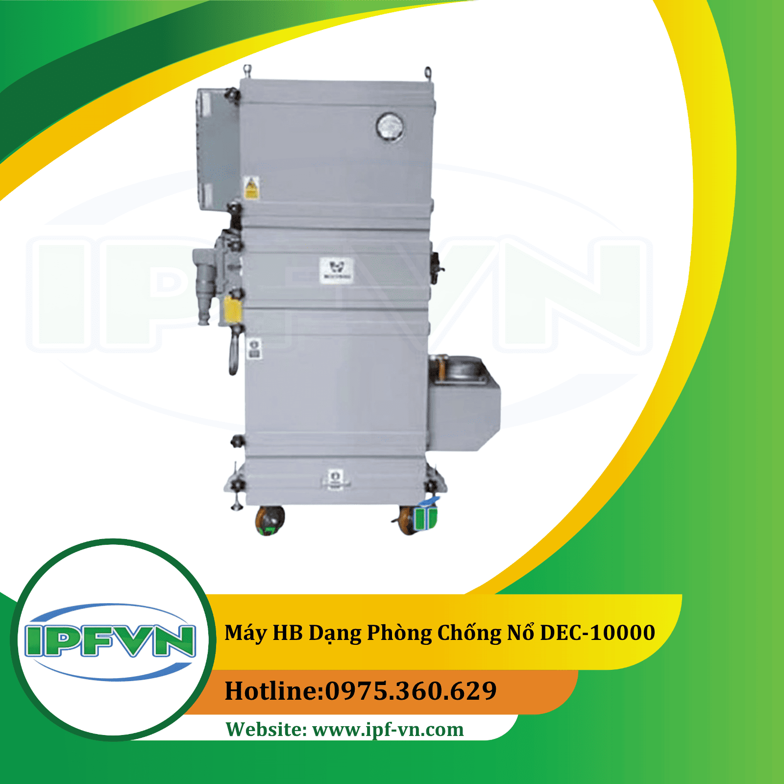 Máy hút bụi dạng phòng chống nổ DEC