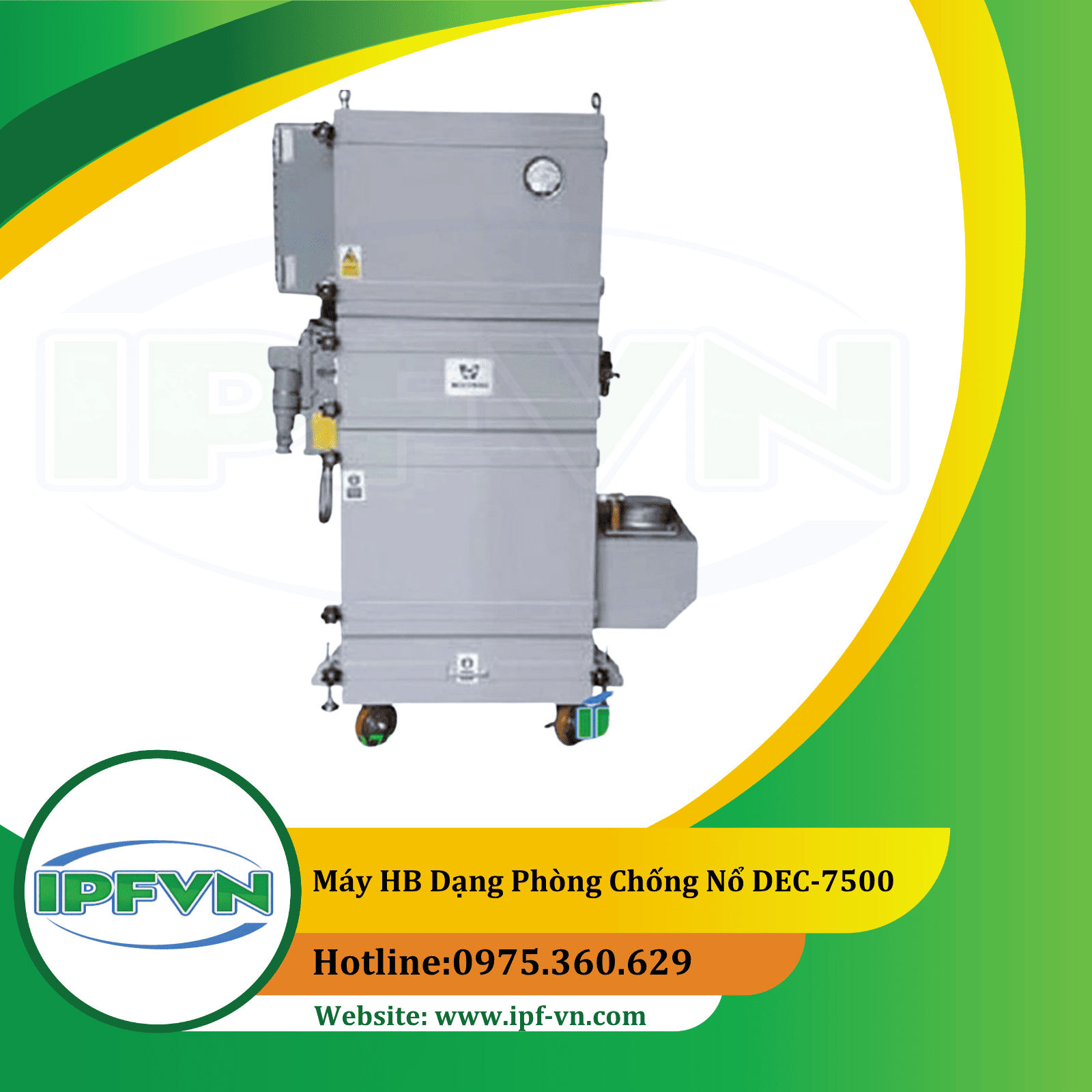 Máy hút bụi dạng phòng chống nổ DEC