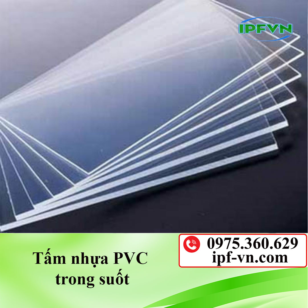 Tấm nhựa PVC trong suốt