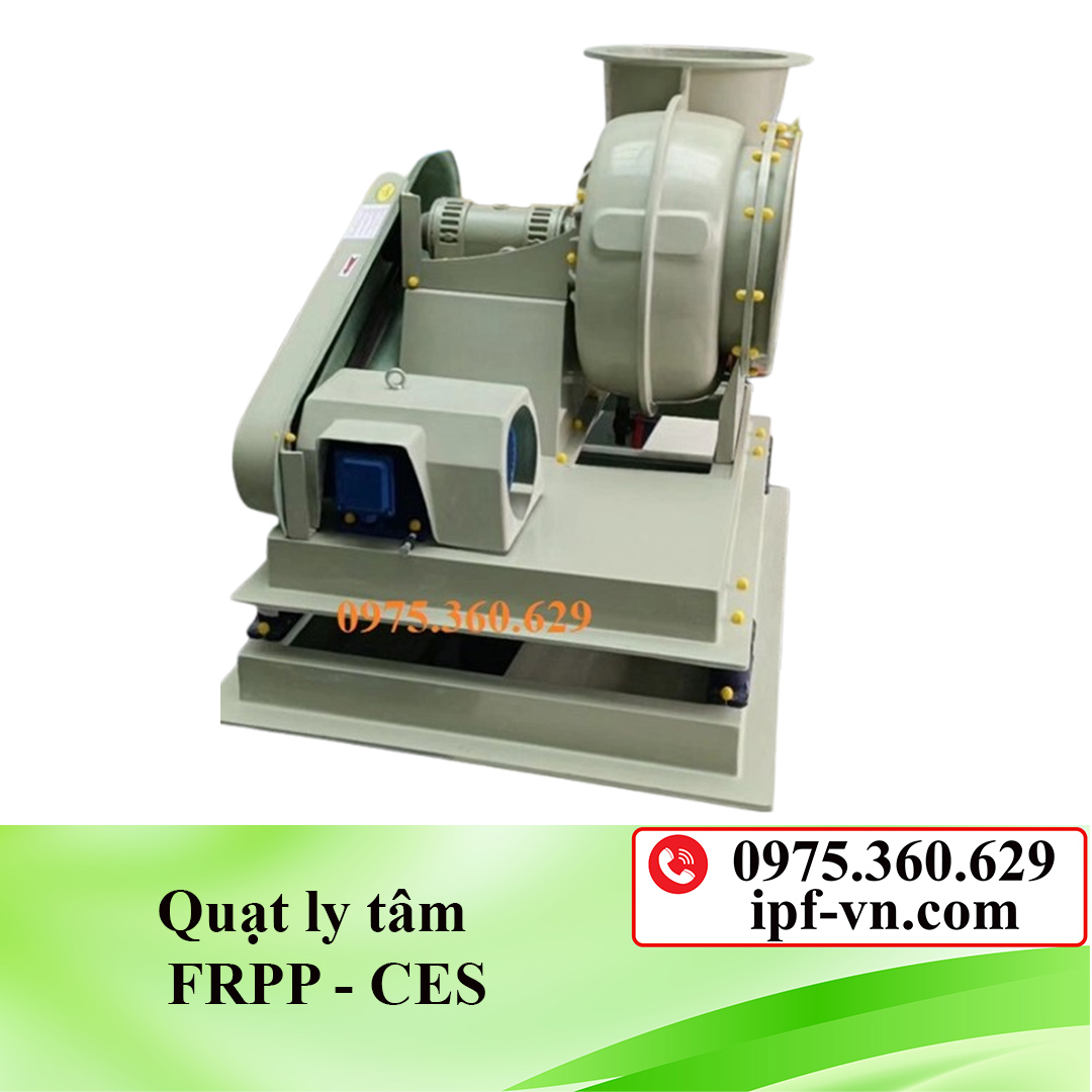 Quạt ly tâm chống ăn mòn hóa chất FRP