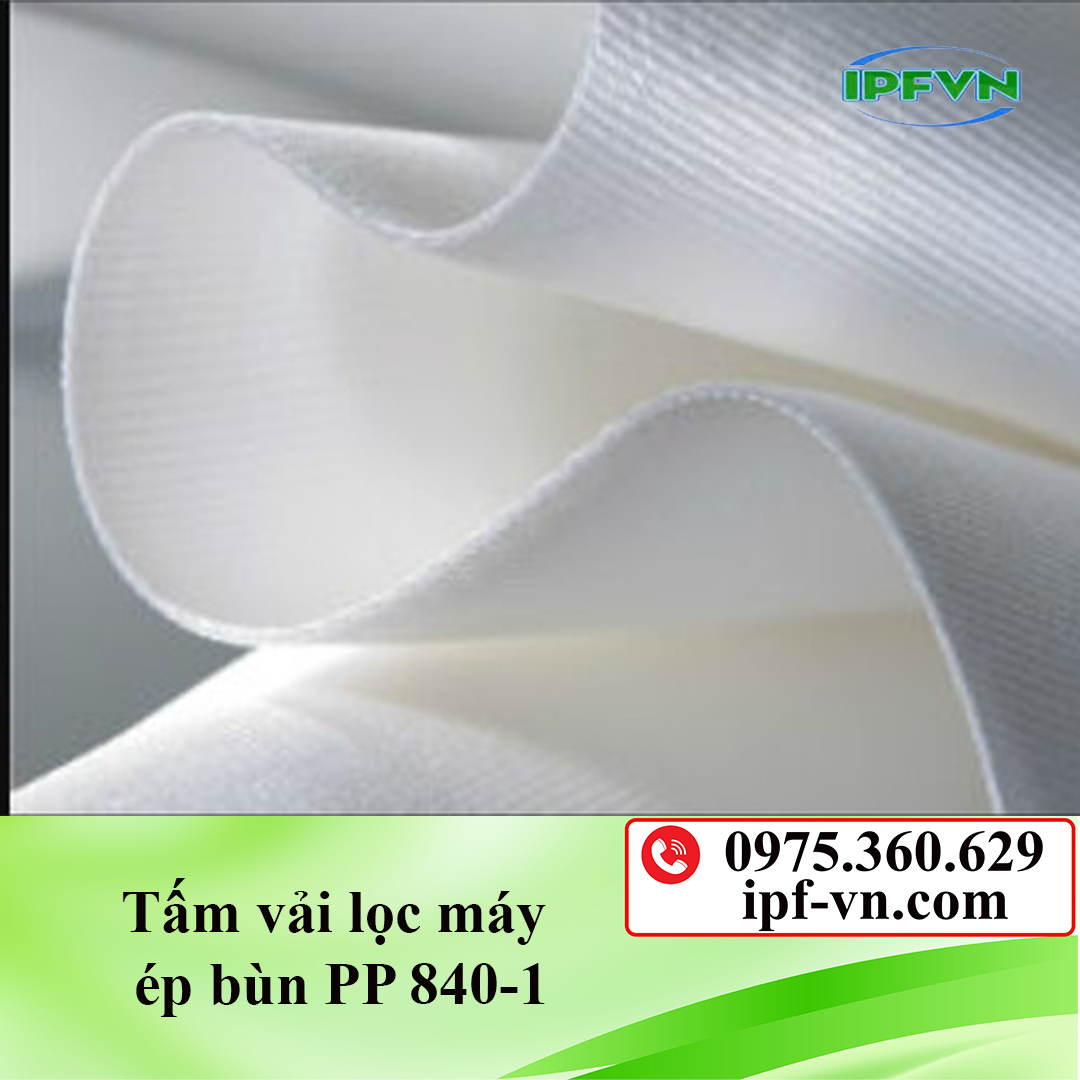 Tấm vải lọc máy ép bùn PP 840-1